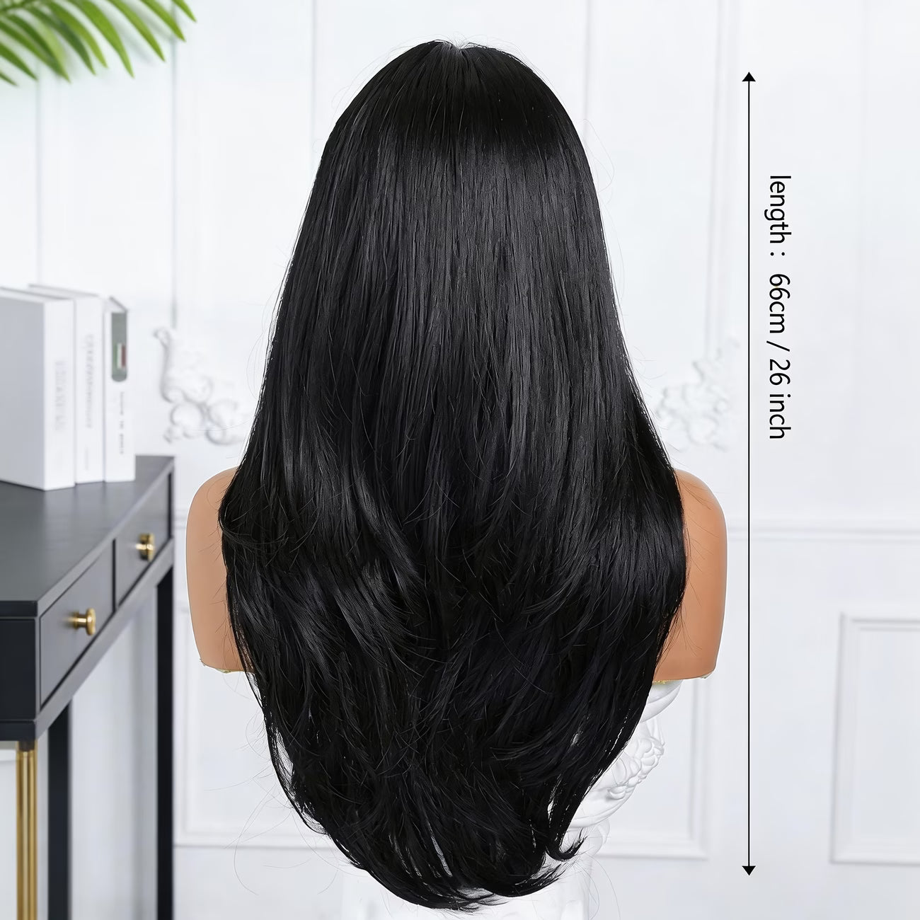 Luxe Noir Layered Wig