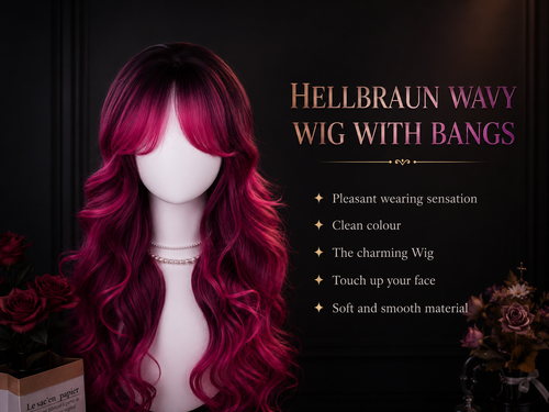 Hellbraun wavy wig