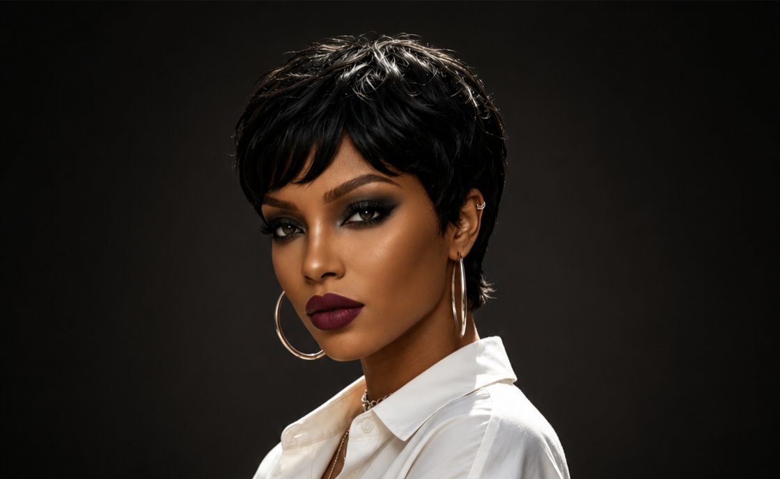 Velour Noir — The Crowned Muse Wig