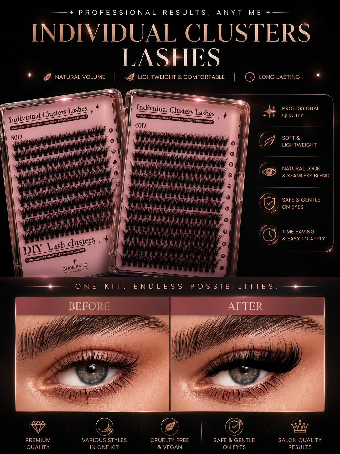 Exotic DIY Lashes