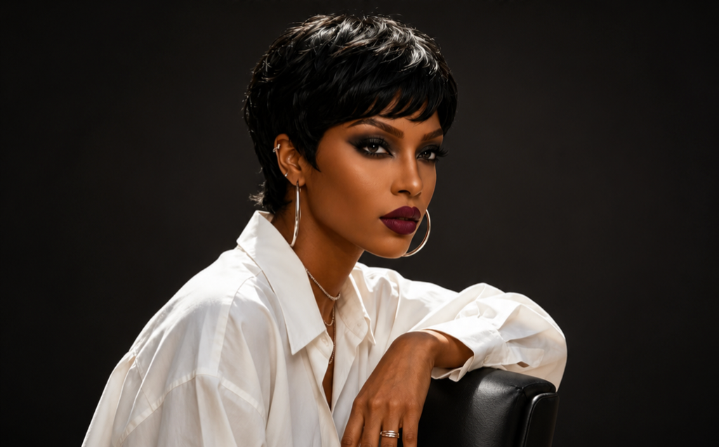 Velour Noir — The Crowned Muse Wig